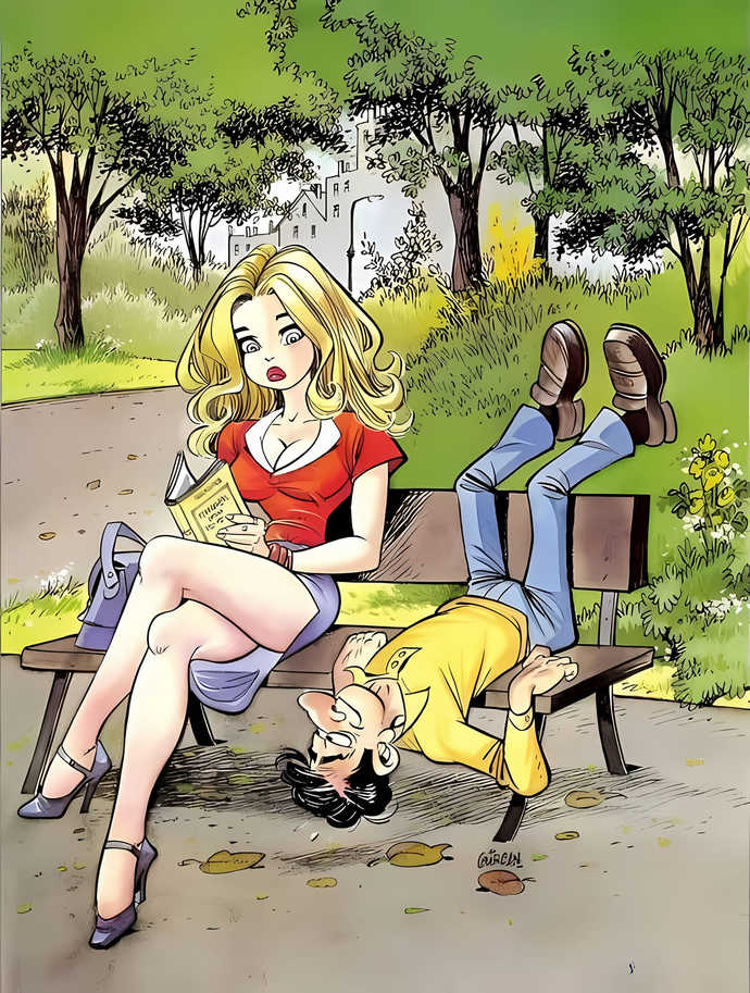 This is what I like - a date that cost me no money.