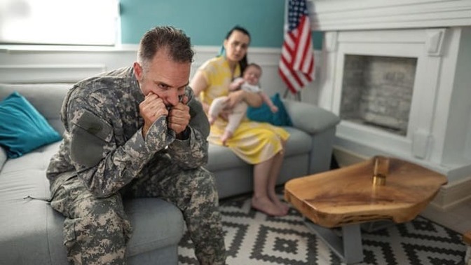 Do you think the partner of a military personnel stays faithful and loyal while they are serving overseas?
