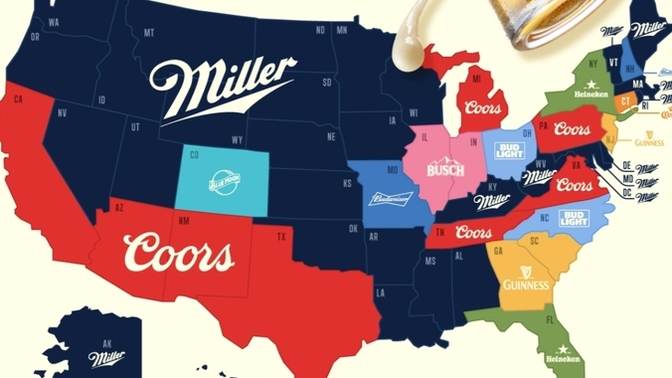 What do you think of this US BEER MAP?