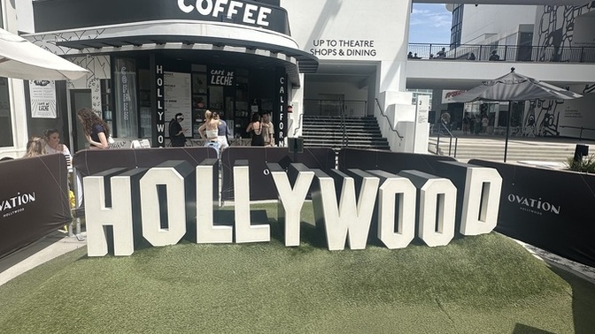 Day 16 of my cruise, how do these Los Angeles photos look?