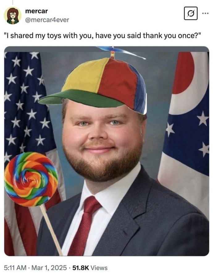 Why does the woke left have such a fetish for grotesquely bloated JD Vance memes?