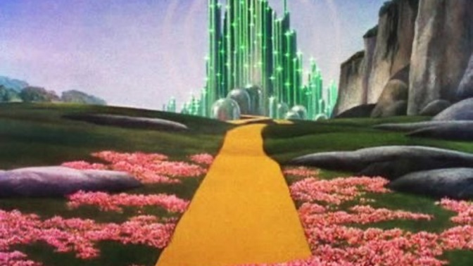 Would you all take a chance and walk down the yellow brick road?