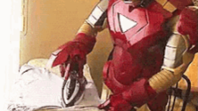 Do you ever iron your clothes?
