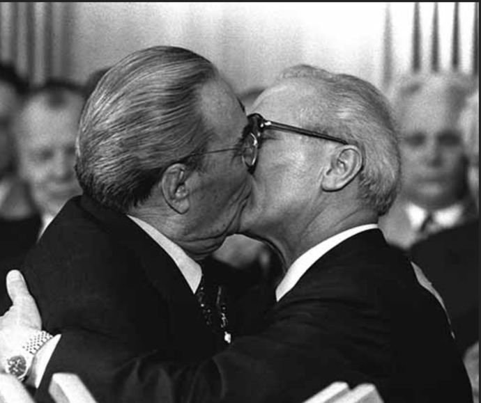Why don’t guys kiss 💋 each other like women do when we greet each other?