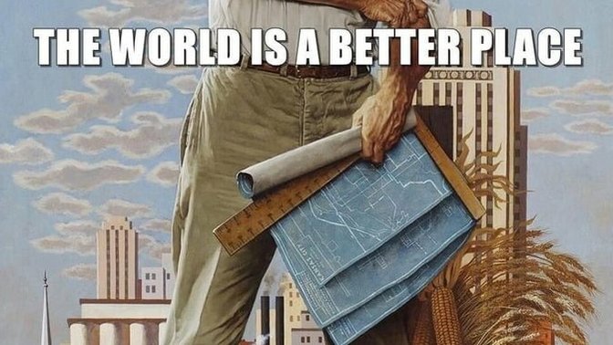 Is the world a better place because of the White man?