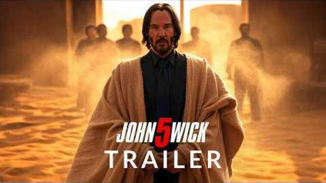 John Wick is back for part 5. Who wants to see it?