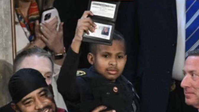 Did you tear up just a little bit when Trump made this little boy with brain cancer an honorary secret service agent?