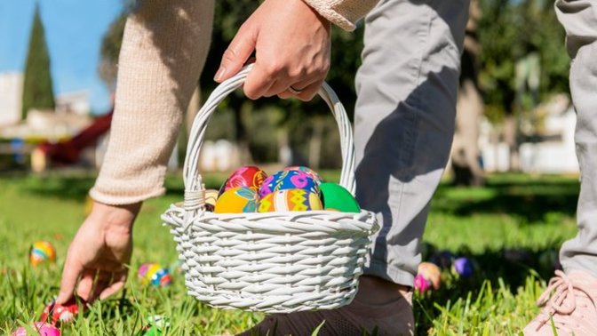 Imagine an adult Easter egg hunt. What’s in the eggs?