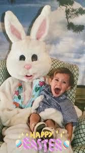 If you were in a photo contest with the Easter bunny, how would you pose?