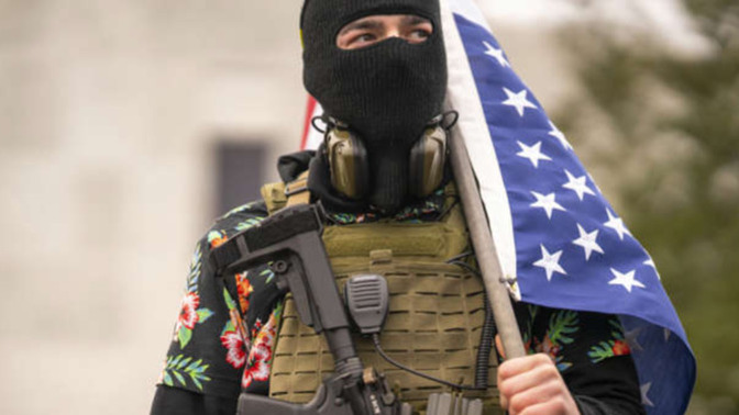 Since many believe that a well-armed citizenry is a check against a tyrannical government, does that mean we might shoot police officers and soldiers?