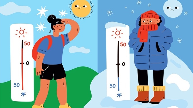 Do you prefer hot weather or cold weather?