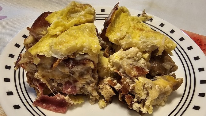How does my Easter frittata look?
