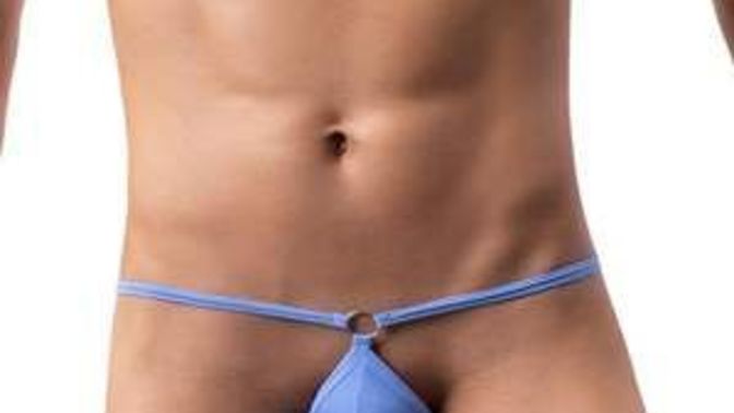 Why do you think society judges men and women differently for wearing similar clothing, such as thongs?