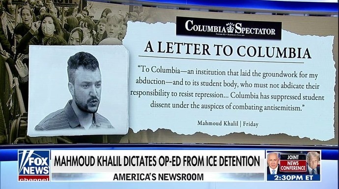 Was the deportation of Columbia student/Pro-Palestinian protester fair?