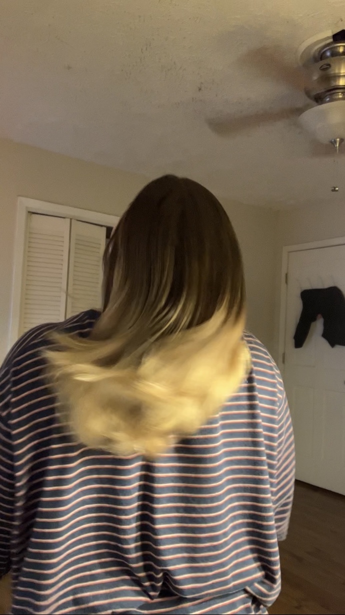 Should I chop it to a bob and start over? im trying to grow to waist length from a buzzcut but it just feels super thin and damaged?