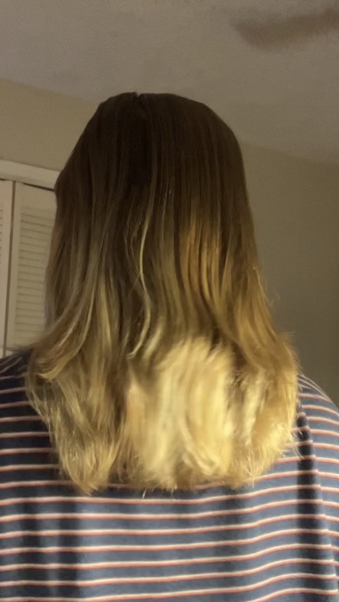 Should I chop it to a bob and start over? im trying to grow to waist length from a buzzcut but it just feels super thin and damaged?
