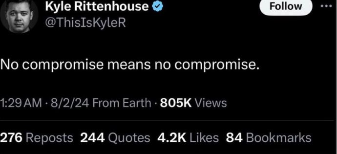 Who would win in a fair fight, David Hogg or Kyle Rittenhouse?