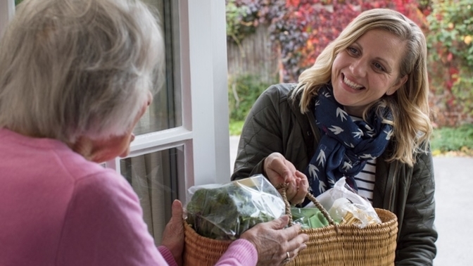 How do you deal with a nosy neighbor?