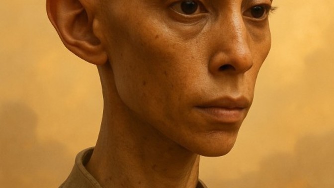 What do you think about the possible human form in 10,000 years?