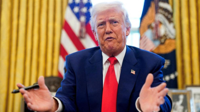 So, now that the IMF has also forecasted that US growth will be hardest hit by Trump's tariffs, was this part of Trump's plan?
