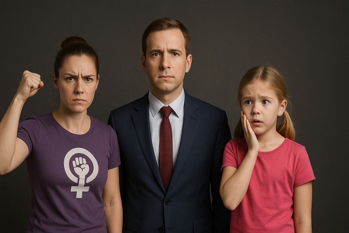 Do you believe in the saying Feminists want the power of a man, the privilege of a woman, and the accountability of a child? Why or why not?