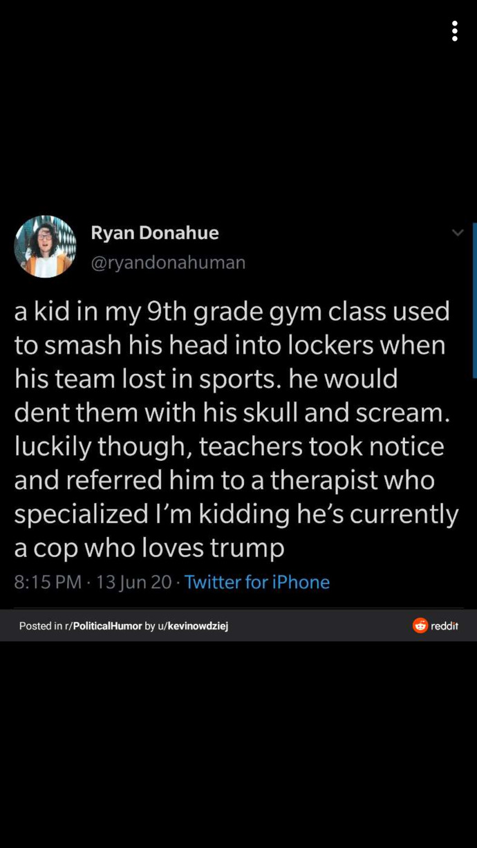 What makes people hate law enforcement?