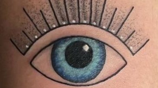 If your eye color was tattooed on my body, what color would it be?