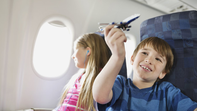 How old were you when you flew on a plane for the first time?