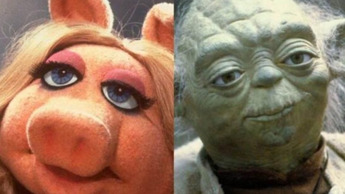 What do Miss Piggy and Yoda have in common?