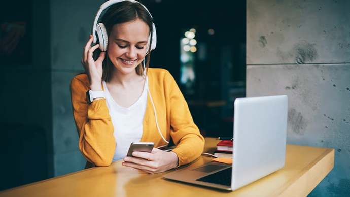 What media do you usually use for listening to music?
