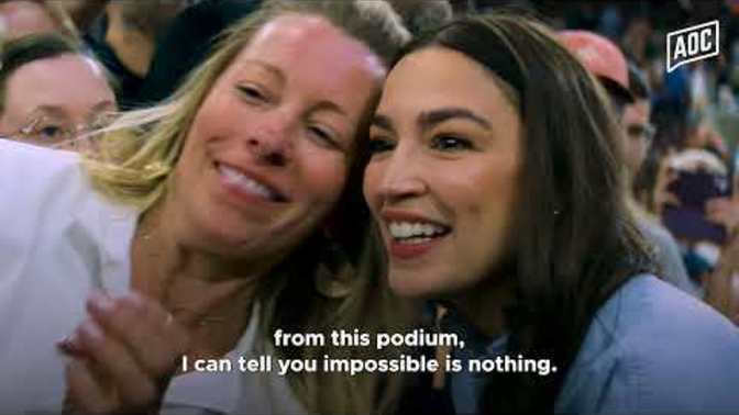 What do you think of AOC’s new “We Are One” presidential campaign style video?