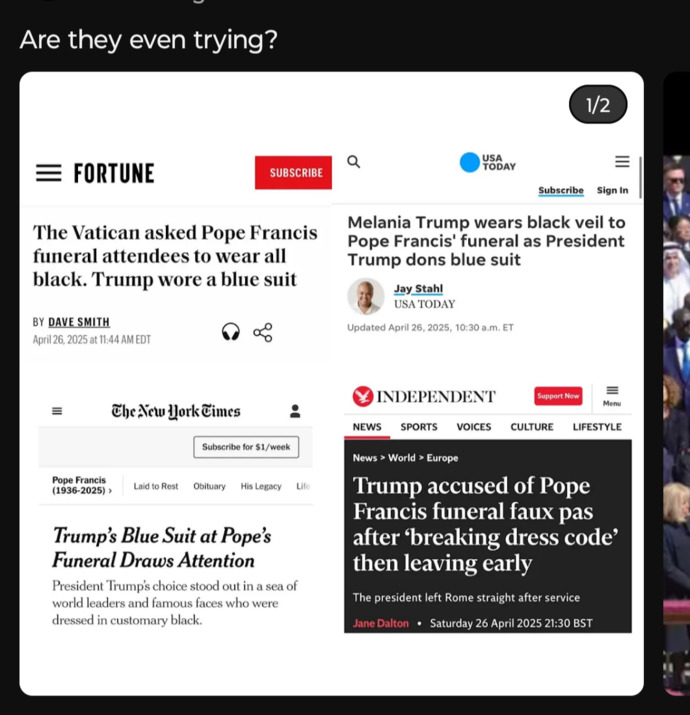 Is the media serious?