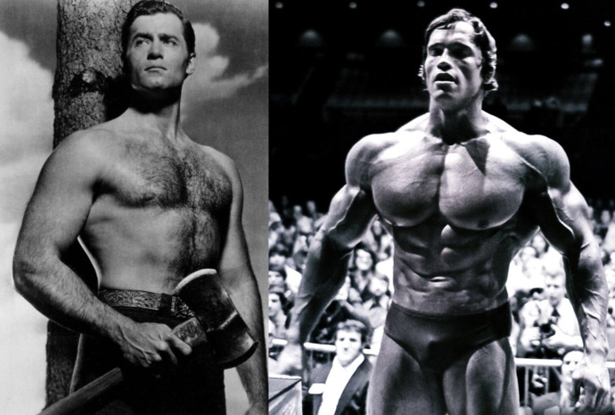 Clint Walker vs Arnold Schwarzenegger : Which physique do you prefer?