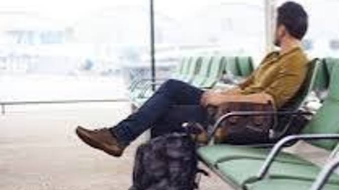 What’s your favourite thing to do, waiting in an airport?