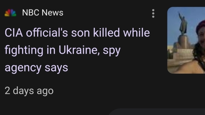 If someone's son works for Russian military wouldn't that preclude them from CIA leadership?
