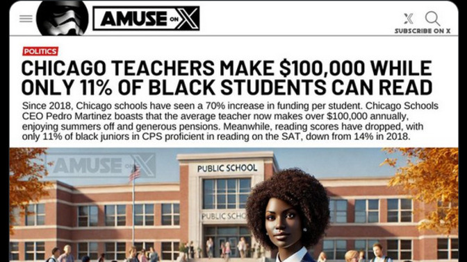 Did you know that in Chicago, only 11% of black are proficient in reading?