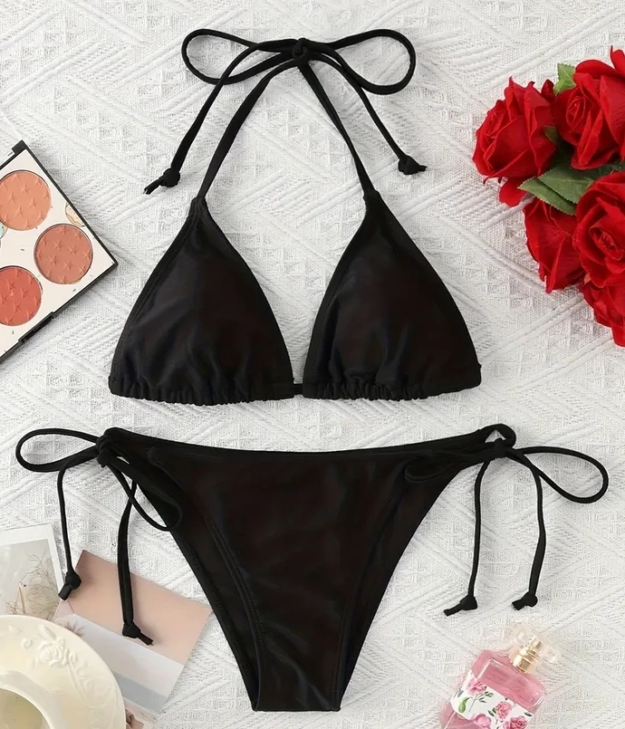 Battle of the bathing suits: Red vs Black- which color wins your vote?