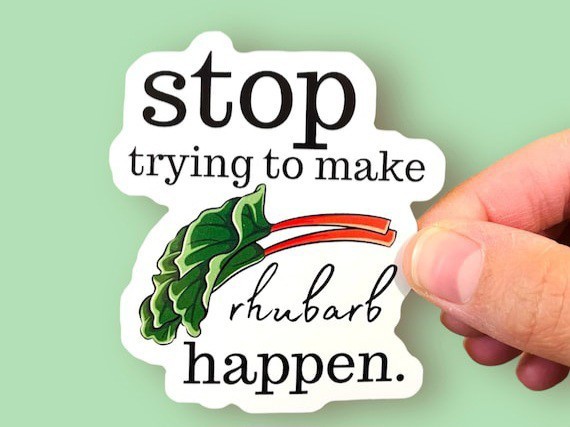 How do you feel about rhubarb?