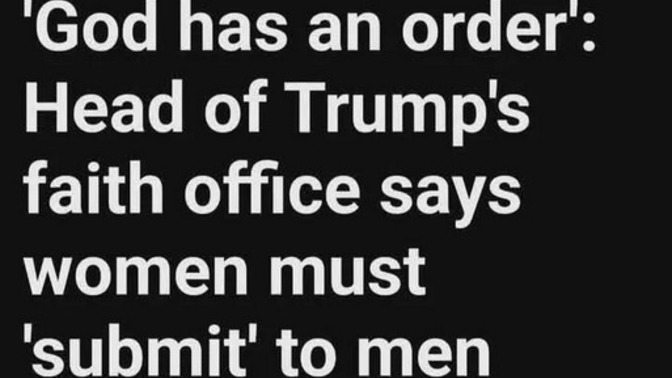 Do you agree with this woman that women should submit to men?