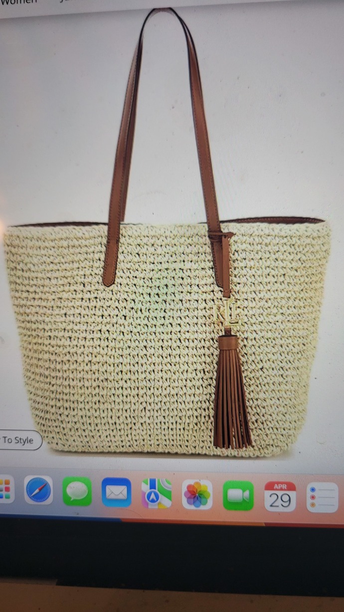 Girls, Given a choice would you wear a white bag or straw bag during summer?
