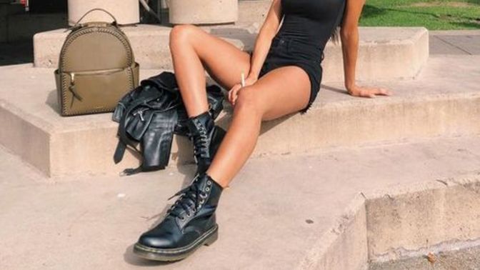 Boots in the summer... cute or crazy?