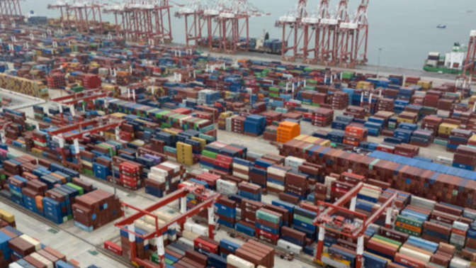 What will be the impact be on Americans when Chinese shipments to major American retailers and manufacturers cease due to Trump's trade war?