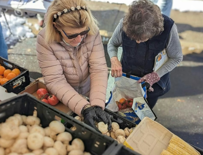 Why would Trump want to gut food bank funding when demand is at record levels as he takes a hammer to the US economy and people struggling to get by?