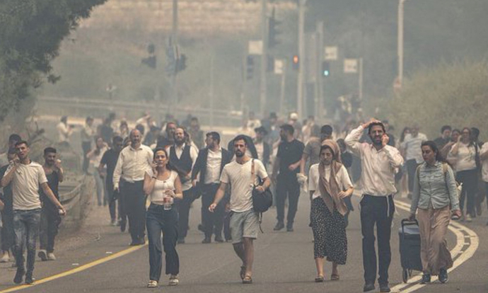 A national state of emergency has been declared in Israel due to the fires. What do you think?