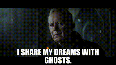 How would you react or feel if someone told you they share my dreams with ghosts?