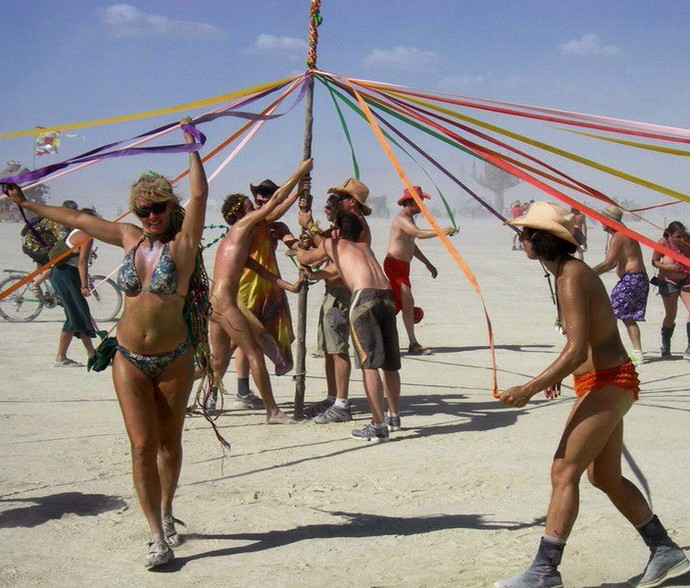 Have you ever danced around a May Pole?