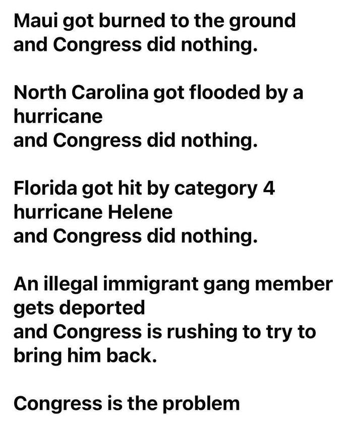 Is Congress the problem for a lot of our countrys problems?