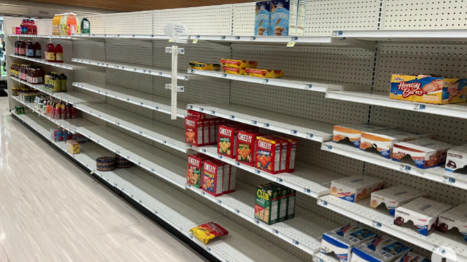 Now that Americans will be facing empty shelves within weeks as a result of Trump's tariffs, what will they do?