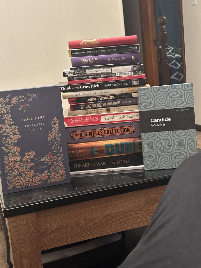 What do you think about my book collection?