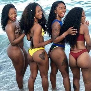 Are black women mostly known for having beautiful bubble butt and big knockers?